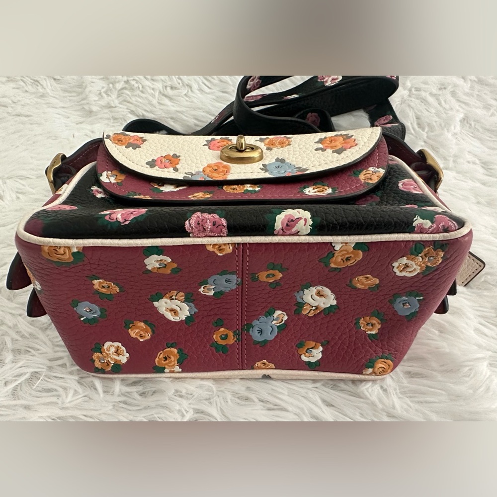 Coach X Tabitha Simmons Meadow Rose Floral Crossbody Bag 78709 Rare HTF - Picture 5 of 10